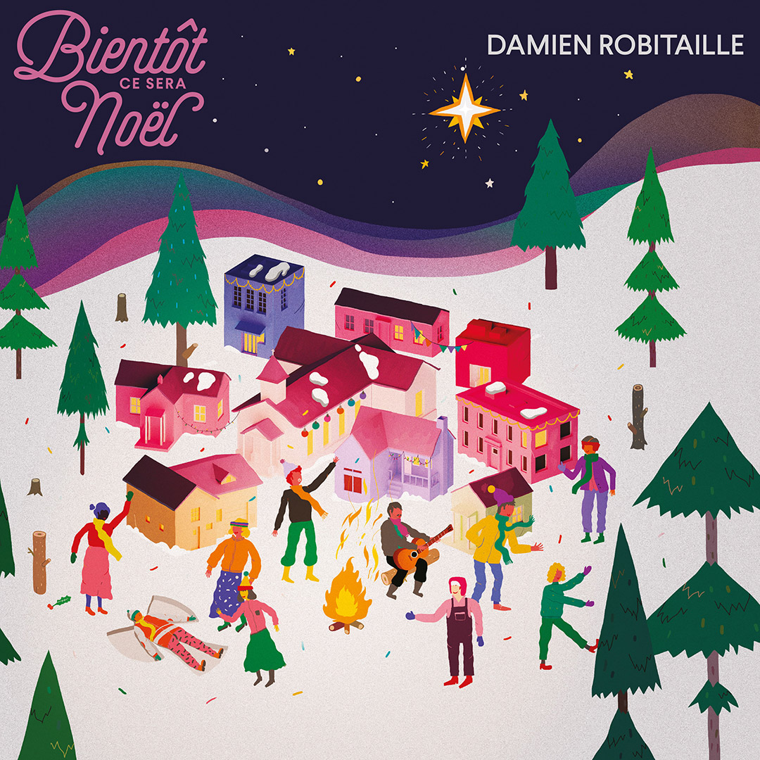 Un premier album de Noël pour Damien Robitaille
