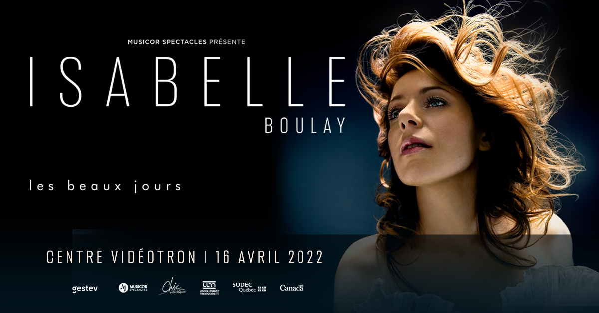 Isabelle Boulay présente Les beaux jours