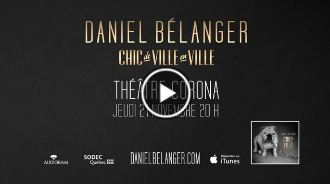 Daniel Bélanger en spectacle | Teaser