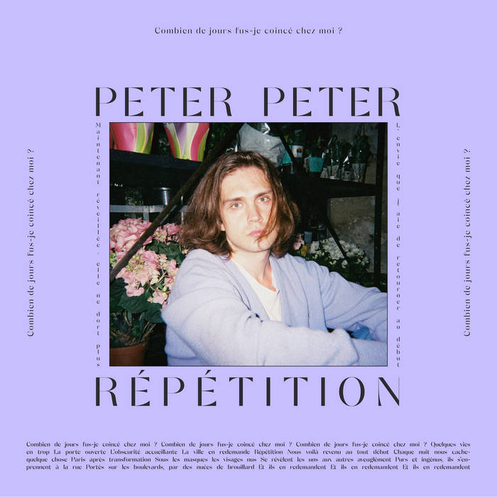 PETER PETER PRÉSENTE L'EXTRAIT «RÉPÉTITION» EN VIDÉOCLIP