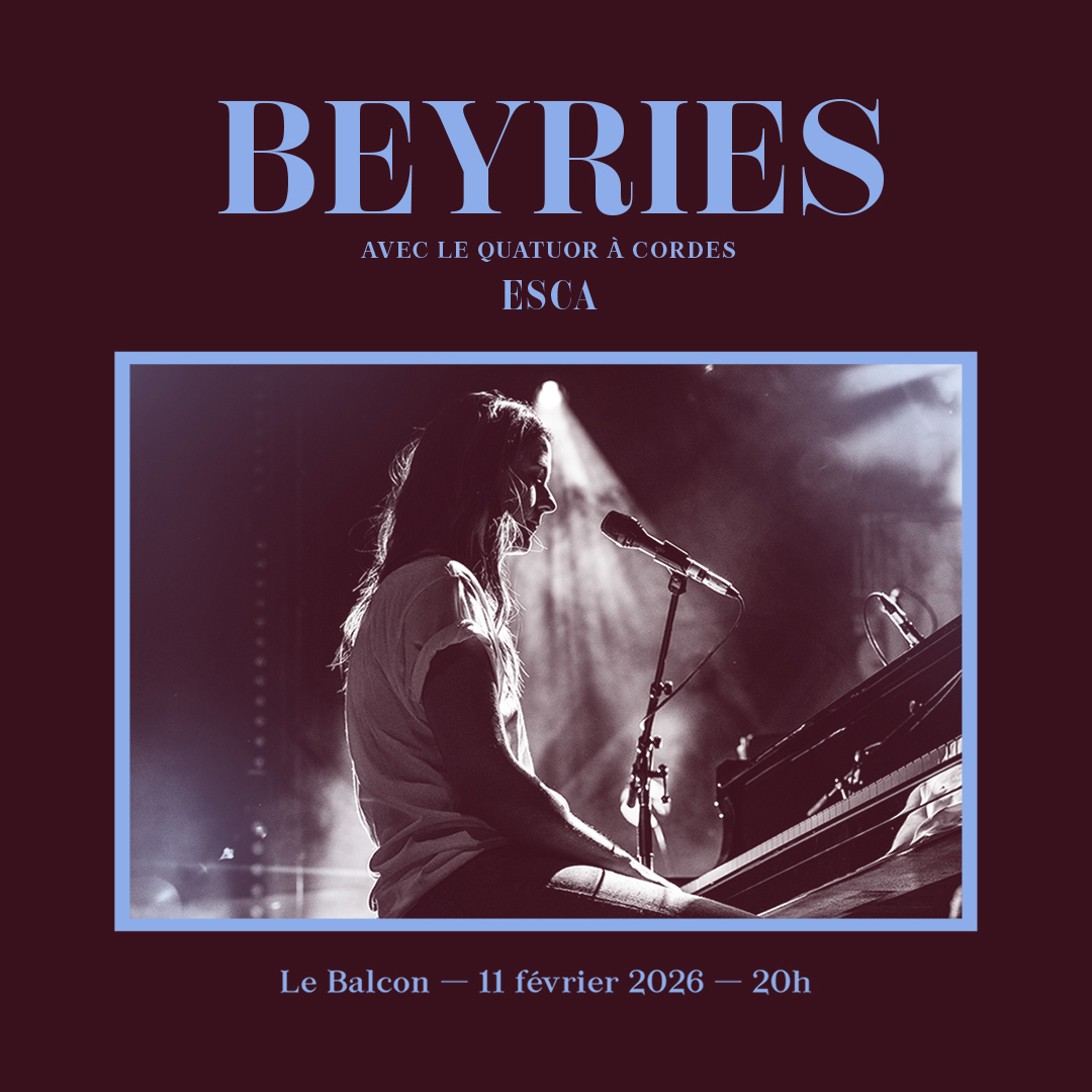 BEYRIES en spectacle avec le quatuor Esca (11 février 2026)