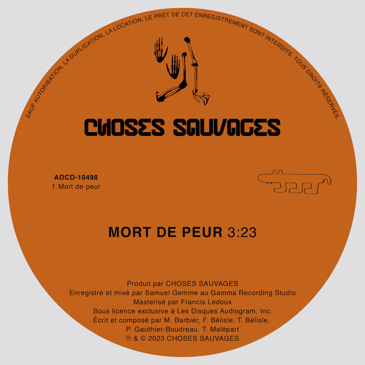 Mort de peur (single)