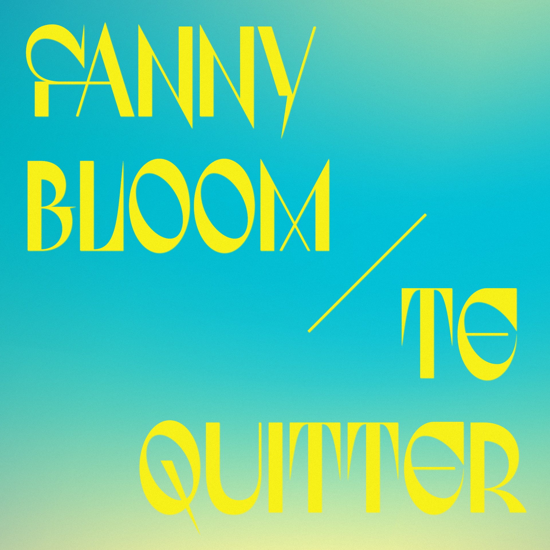 FANNY BLOOM se joint à Audiogram et présente une reprise de Te quitter